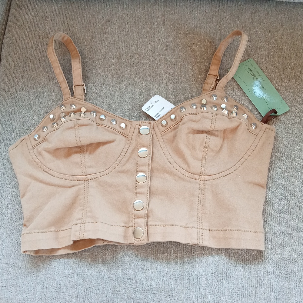 Studded Design Top